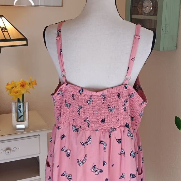 Torrid Butterfly Sundress. Soft Girl, Tomato Girl. Coastal Cowgirl - Picture 7 of 12